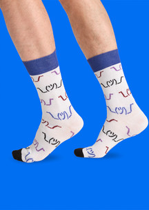 Цветные носки JNRB: Носки Невразумительные