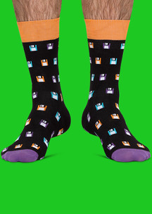 Цветные носки JNRB: Носки Дискетные
