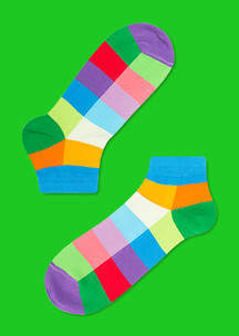 Разноцветные JNRB: Носки Многогранные