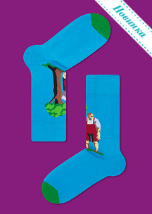 Цветные носки Funny Socks: Чемодан модных носков (с 21 парой)