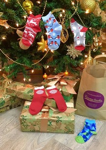 Новогодние носки Funny Socks в подарок