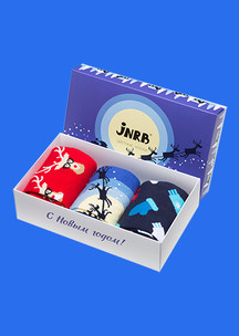 С персонажами JNRB: Набор Сани Санты