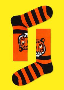 Цветные носки JNRB: Носки Тигр