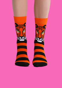 Цветные носки JNRB: Носки Тигр
