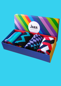 Цветные носки JNRB: Набор Семь цветов