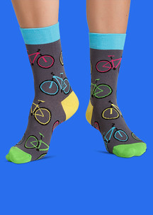 Цветные носки JNRB: Носки Велосипеды