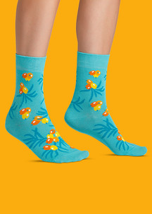 Цветные носки JNRB: Носки Облепиховый компот