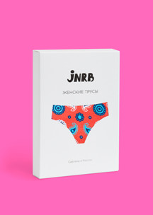 Цветные носки JNRB: Трусики Коралловые огурцы