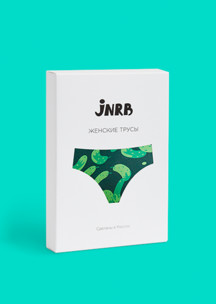 Цветные носки JNRB: Трусики Соленые огурцы