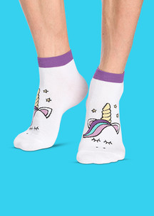 С мифическими животными JNRB: Носки Рог единорога