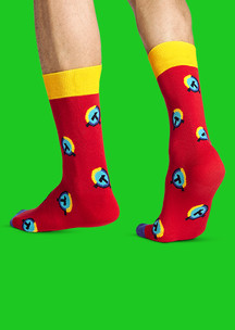 Цветные носки JNRB: Носки Серп и Молот