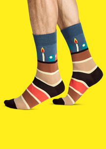Цветные носки JNRB: Носки С Днём рождения!