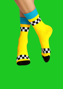 Цветные носки JNRB: Носки Таксиста