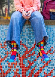Цветные носки JNRB: Носки Пабло Дискобар