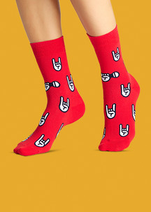 FunnySocks женские яркие носки с принтом