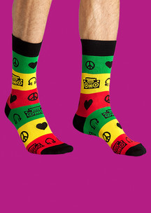 Цветные носки JNRB: Носки Ямайские