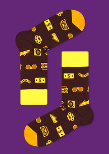 Коричневые JNRB: Носки Хоп! Хип-хоп!