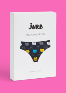Цветные носки JNRB: Трусики Кис-Кис