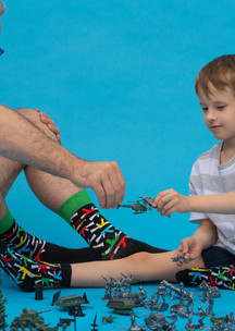Цветные носки JNRB: Носки детские (2 пары) Защитник Отечества