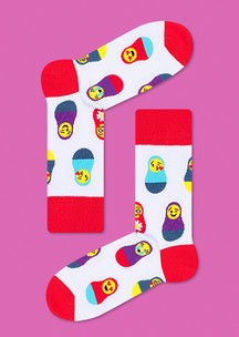 Носки с рисунком Фанни сокс