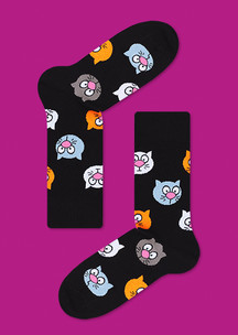 Цветные носки с котами от FunnySocks
