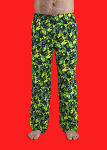 Темно-зеленые JNRB: Пижамные брюки Камуфляжные