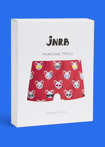 Цветные носки JNRB: Трусы семейные Веселые мышата