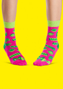 Цветные носки JNRB: Носки Макаронное безумие