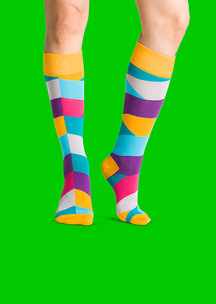 Цветные носки JNRB: Гольфы Ветренные