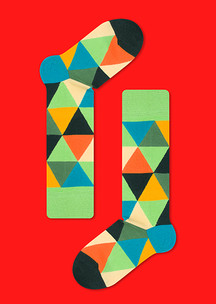 Цветные носки JNRB: Гольфы Крутицкие