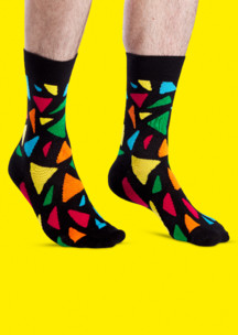 Цветные носки JNRB: Носки Витражные
