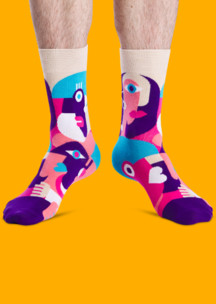 Цветные носки JNRB: Носки Полный сюр