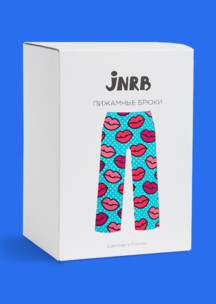 Цветные носки JNRB: Пижамные брюки Поцелуи