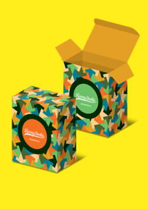 Разноцветные Funny Socks: Коробка Фавелы Рио для 2-х пар