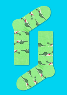 С ползучими гадами JNRB: Носки Крокодил Данди