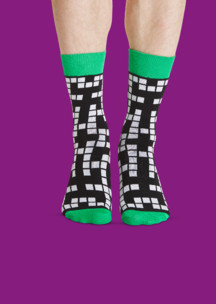 Цветные носки JNRB: Носки Кроссвордные