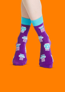 Цветные носки JNRB: Носки Капители