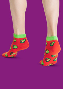 Цветные носки JNRB: Носки Авокадские