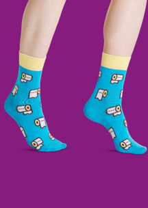 Цветные носки JNRB: Носки Круглая радость