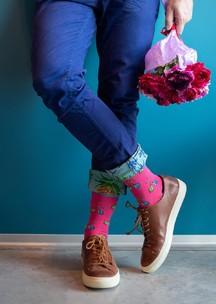 Цветные носки JNRB: Носки Любитки - улитки