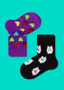 Цветные носки JNRB: Носки детские (2 пары) Милые котики