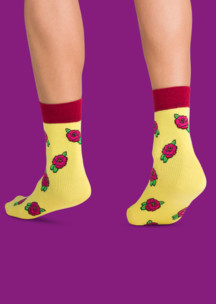 Цветные носки JNRB: Носки Аленький цветочек