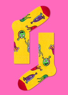 С фантастическими тварями JNRB: Носки Космическая фантазия