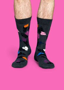 Цветные носки Happy Socks: Носки Пернатый друг