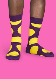 Цветные носки Happy Socks: Носки Солнце в бокале