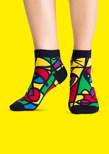 Цветные носки JNRB: Носки Портрет работы Пикассо