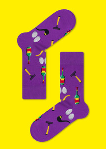 Фиолетовые JNRB: Носки Дикий мужчина