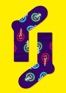 Носки к 8 марта JNRB: Носки Феминистки