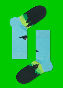 Цветные носки JNRB: Носки Верю в НЛО