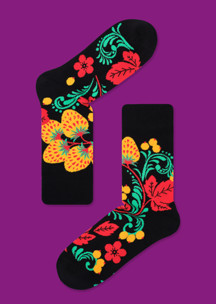 Вегетарианские JNRB: Носки Золотая Хохлома